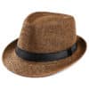 Coffee Fedora Hat