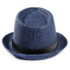 Navy Fedora Hat