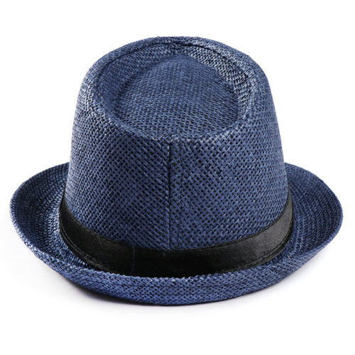 Navy Fedora Hat