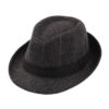 Pork Pie Fedora Black