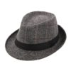 Pork Pie Fedora Grey