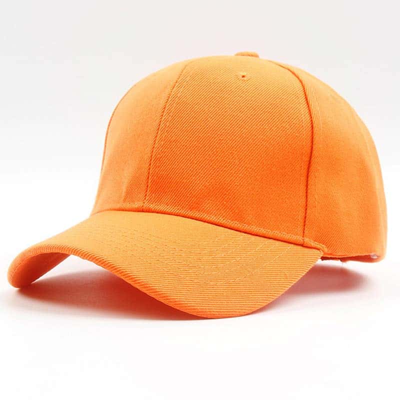 Orange Hat | Plain Hats
