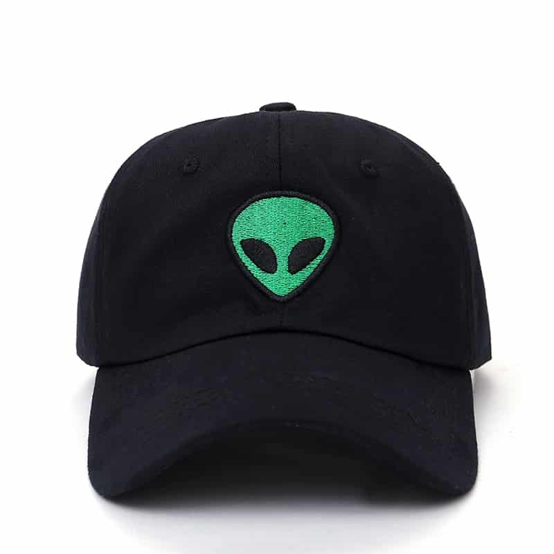 Alien Dad Hat Baseball Cap Unconstructed