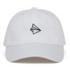 White Paper Plane Hat