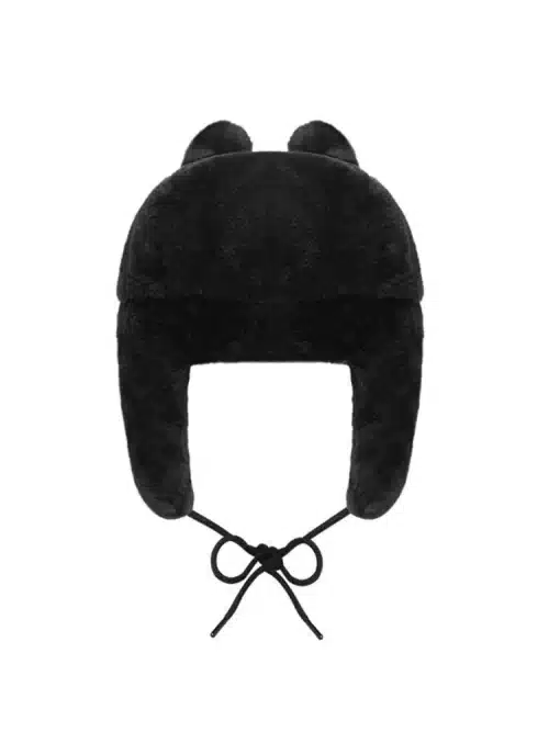 Jiji Cat Ushanka Hat Back side