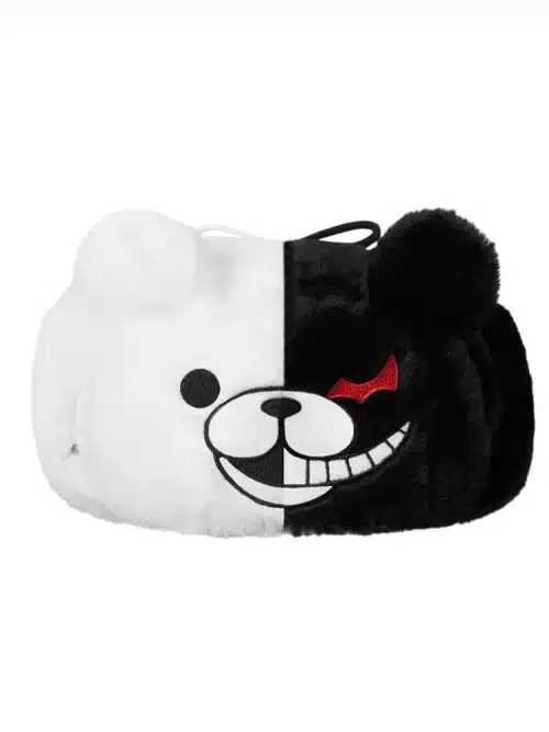 Y2K Black Whiter Bad Bear Ushanka